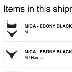 TRIANGL mica bikini *real